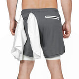 Running Shorts Jogging Gym Fitness Training Quick Dry Pants