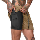 Running Shorts Jogging Gym Fitness Training Quick Dry Pants