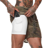 Running Shorts Jogging Gym Fitness Training Quick Dry Pants