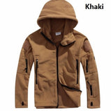 Men Jacket Sports Hooded Coat Hiking Outdoor Army