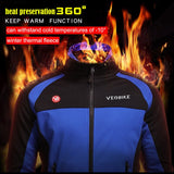 Men Waterproof Wind Coat Long Sleeve Cycling jerseys Set