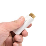 Mini Golf Club Brush Iron Club Brush with Copper Wire Bristles Cleaner Tool Golf Training Aids