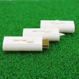 Mini Golf Club Brush Iron Club Brush with Copper Wire Bristles Cleaner Tool Golf Training Aids