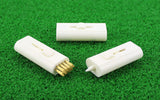 Mini Golf Club Brush Iron Club Brush with Copper Wire Bristles Cleaner Tool Golf Training Aids