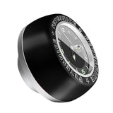 Mountain Bike Headset Watch Bicycle Waterproof Stem Top Cap Clock