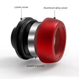 Mountain Bike Headset Watch Bicycle Waterproof Stem Top Cap Clock