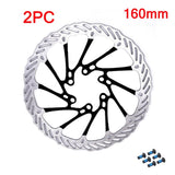 Mountain Bike Hydraulic Brake MTB Bicycle Oil Pressure Disc Brake Set Front and Rear Bettery 160/180mm