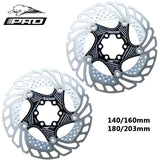 Mountain Bike Floating Disc Brake Rotor MTB Cycle Brake Pads 6 Bolt
