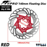 Mountain Bike Floating Disc Brake Rotor MTB Cycle Brake Pads 6 Bolt