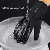 100% Waterproof Winter Cycling Gloves Windproof Outdoor Sport Ski Gloves For Bike Bicycle Scooter Motorcycle Warm Glove
