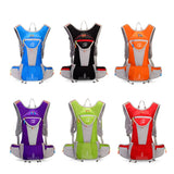 18L Cycling Backpack Orange Bicycle Bike Bag with Hydration Outdoor Sports Water Bag Climbing Camping Hiking Backpack