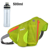 Sport Running Bags With 500ml Water Bottle Waist Bag Men Women Fanny Pack Run Belt For Phone Pocket Camping Hiking Bag
