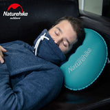 Inflatable Pillow Travel Air Pillow Neck Camping Sleeping Gear Fast Portable TPU