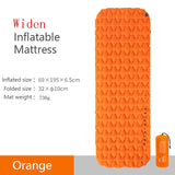 Nylon TPU Sleeping Pad Lightweight Moisture-proof Air Mattress Portable Inflatable Mattress Camping Mat
