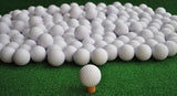20 pcs/bag White Indoor Outdoor Training Practice Golf Sports Elastic PU Foam Balls