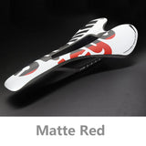 3K Full Carbon Fiber Bicycle Saddle Road/MTB Bike Seat Matte Glossy