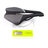 Hollow and comfortable half-pack seat for bicycle saddle riding