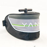 Outdoor Mountain Cycling Bike Bicycle Saddle Bag Back Seat Tail Pouch Package Quick Release Black grey