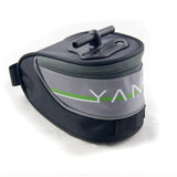 Outdoor Mountain Cycling Bike Bicycle Saddle Bag Back Seat Tail Pouch Package Quick Release Black grey