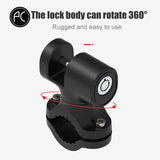 Bicycle Lock Motorcycle Motorbike Universal Helmet Lock  Anti-Theft Security Handlebar Bar Clamp Bracket