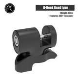 Bicycle Lock Motorcycle Motorbike Universal Helmet Lock  Anti-Theft Security Handlebar Bar Clamp Bracket