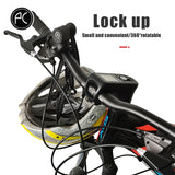 Bicycle Lock Motorcycle Motorbike Universal Helmet Lock  Anti-Theft Security Handlebar Bar Clamp Bracket