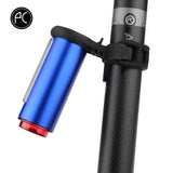 Bicycle Taillight Aluminum Alloy COB LED Warning Light 100 Lumen 850aAH Waterproof