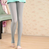Translucent Elastic Legging Stocking Women Sunscreen Panty-hose Golf  Outdoor Pants UV-proof Light Thin Smooth long leg Sock