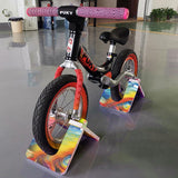 Parking Rack Mechanic Floor Display Children Kids Bicycle Foldable Maintenance Holding Rings Bike Holder Repair Stand
