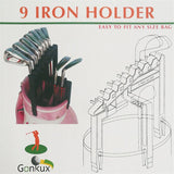 Golf Bag 9 Iron Bracket Stacking Rack Storage Rack
