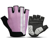 Cycling Anti-slip Anti-sweat Men Women Half Finger Gloves Breathable Anti-shock Sports Gloves MTB Bike Bicycle Glove