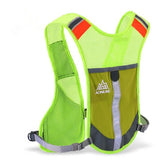 Men Women Breathable Reflective Safety Hydration Pack Backpack Rucksack Bag Vest Harness Night Running Race