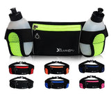 Running Bags Waist 2 Water Bottle Outdoor Camping Hiking Fitness Man Women Gym Lightweight Belt Bag Female Sports Fanny Packs