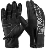 Windproof Cycling Gloves Autumn Winter Bicycle Gloves Touch Screen Bike Gloves Thermal Warm Bicycle Accessories