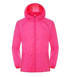 Men Women Hiking Jacket Waterproof Quick Dry Camping Hunting Clothes Sun-Protective Outdoor Sports Coats Anti UV Windbreaker