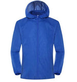 Men Women Hiking Jacket Waterproof Quick Dry Camping Hunting Clothes Sun-Protective Outdoor Sports Coats Anti UV Windbreaker