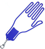 Golf Glove Holder with Key Chain Plastic Glove Rack Dryer Hanger Stretcher