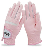 GOLF GLOVES Professional Breathable Pink soft Fabric For women left and right hand