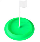 Golf Putting Cup Soft rubber Practice Putter Hole green flag Training Tool Indoor Outdoor