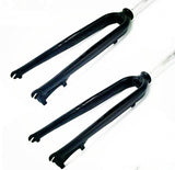 Rigid Fork 26/27.5/29" Mountain Bike Forks Straight Tube Aluminum MTB Bike 1-1/8" Threadless brake forks