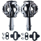 MTB Pedals Compatible with SPD Structre  Aluminum Doubleside Multifunction