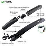 Mountain Bike Bicycle Fender Mudguards 26 27.5 29 Front Rear