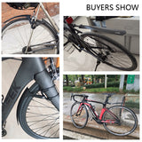 Road Bike Fender 700c MudguardFolding Bicycle Wings Quick Release