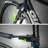 Road Bike Fender 700c MudguardFolding Bicycle Wings Quick Release