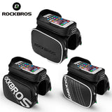 Rainproof Bicycle Bag Touch Screen Phone Top Tube Bag MTB Road Bike Frame Front Saddle Bag & Pannier Bike Accessories