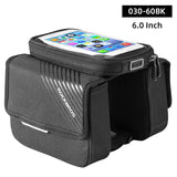 Rainproof Bicycle Bag Touch Screen Phone Top Tube Bag MTB Road Bike Frame Front Saddle Bag & Pannier Bike Accessories