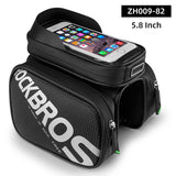 Rainproof Bicycle Bag Touch Screen Phone Top Tube Bag MTB Road Bike Frame Front Saddle Bag & Pannier Bike Accessories