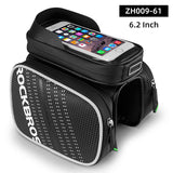 Rainproof Bicycle Bag Touch Screen Phone Top Tube Bag MTB Road Bike Frame Front Saddle Bag & Pannier Bike Accessories