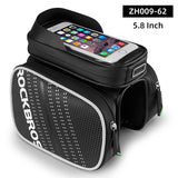 Rainproof Bicycle Bag Touch Screen Phone Top Tube Bag MTB Road Bike Frame Front Saddle Bag & Pannier Bike Accessories