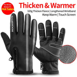 Windproof Cycling Gloves Autumn Winter Bicycle Gloves Touch Screen Bike Gloves Thermal Warm Bicycle Accessories